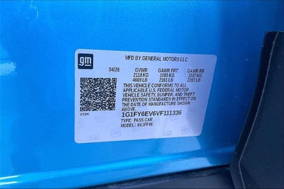 2027 Chevrolet Bolt LT