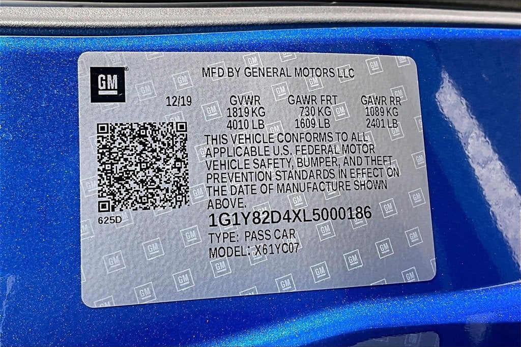 2020 Chevrolet Corvette Stingray 3LT