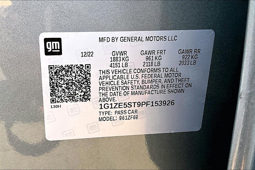 2023 Chevrolet Malibu LT
