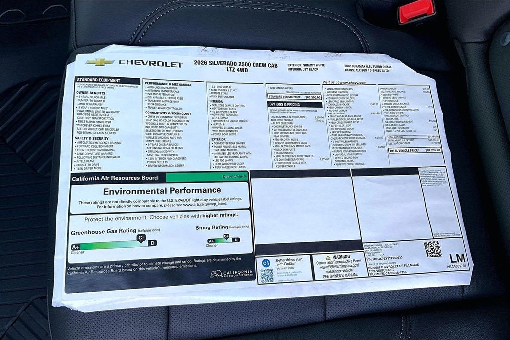 2026 Chevrolet Silverado 2500 HD LTZ