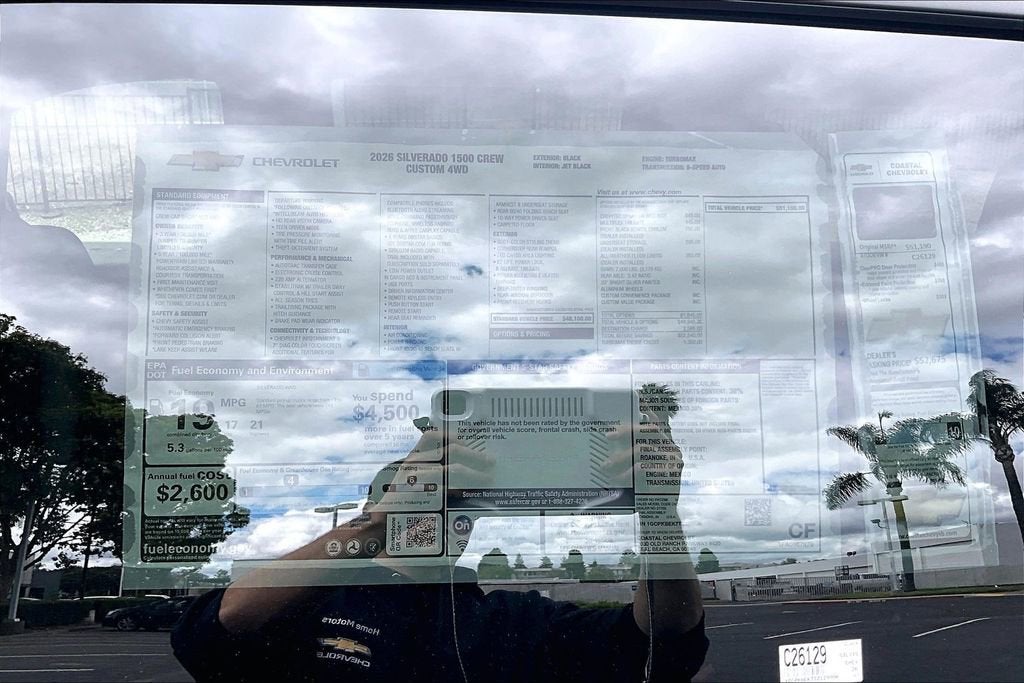 2026 Chevrolet Silverado 1500 Custom