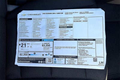 2026 Chevrolet Colorado LT