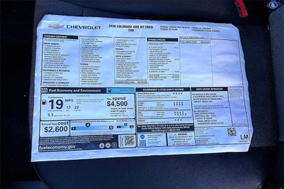 2026 Chevrolet Colorado WT