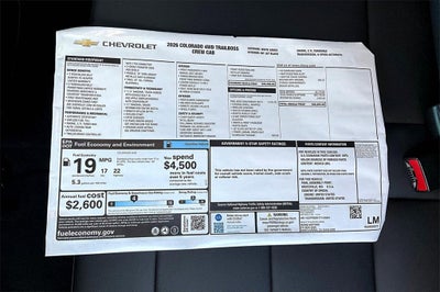 2026 Chevrolet Colorado Trail Boss