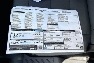 2026 Chevrolet Colorado ZR2
