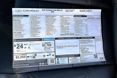 2026 Chevrolet Silverado 1500 LTZ