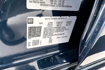2022 Chevrolet Silverado 1500 LTD LTZ