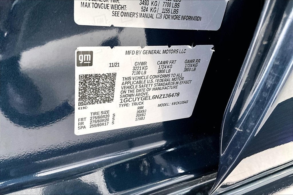 2022 Chevrolet Silverado 1500 LTD LTZ