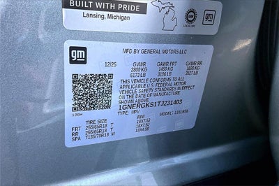 2026 Chevrolet Traverse LT