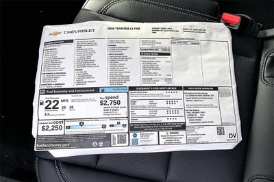 2026 Chevrolet Traverse LT