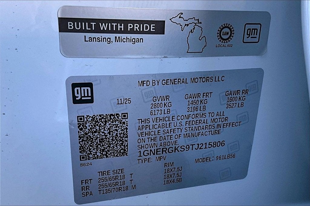 2026 Chevrolet Traverse LT