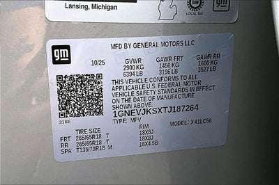 2026 Chevrolet Traverse Z71