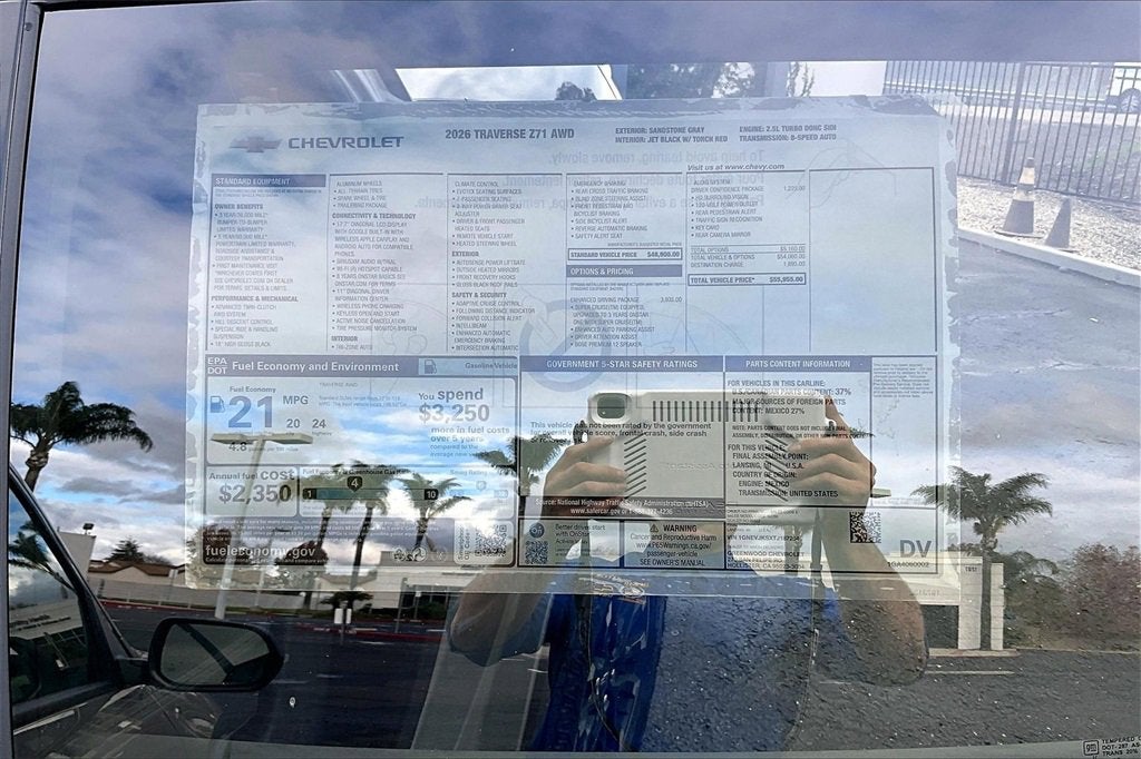 2026 Chevrolet Traverse Z71