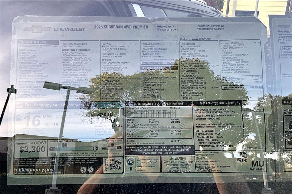 2025 Chevrolet Suburban Premier