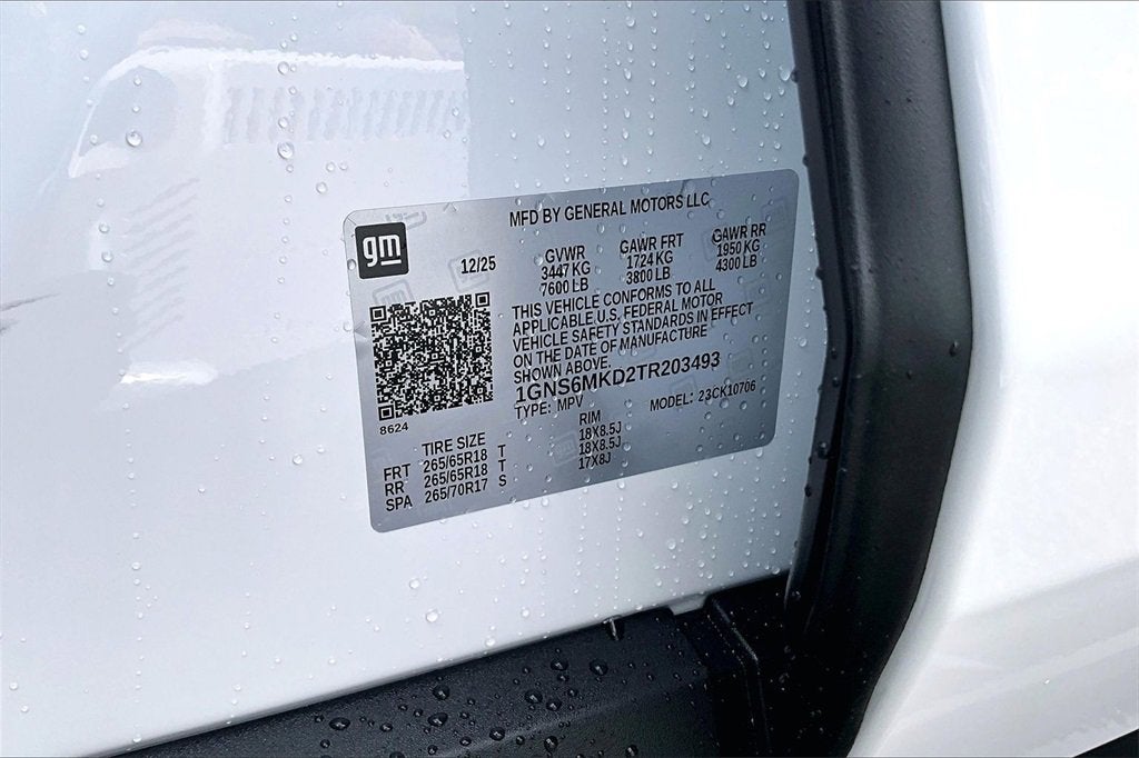 2026 Chevrolet Tahoe LS