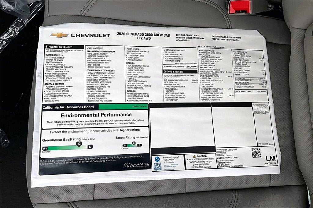 2026 Chevrolet Silverado 2500 HD LTZ