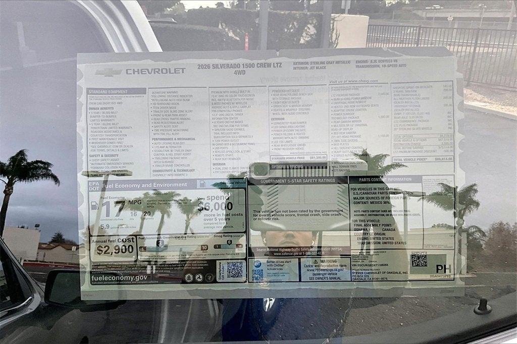 2026 Chevrolet Silverado 1500 LTZ