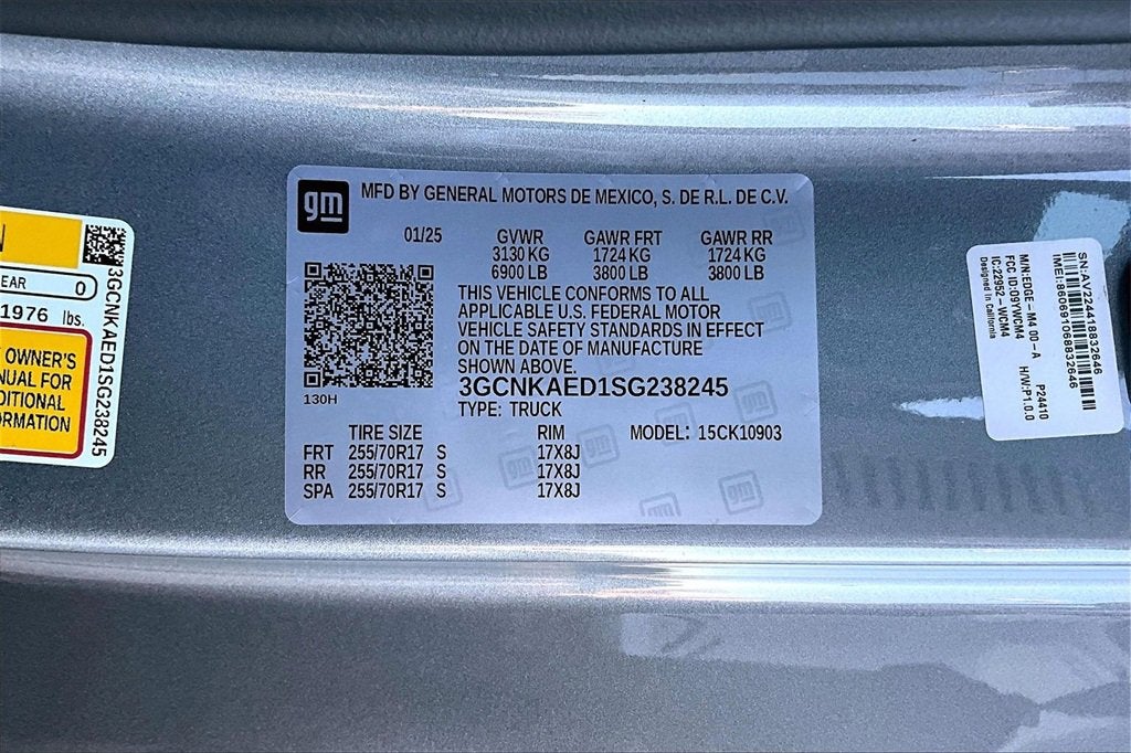 2025 Chevrolet Silverado 1500 WT