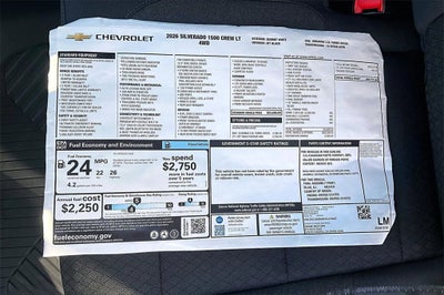 2026 Chevrolet Silverado 1500 LT