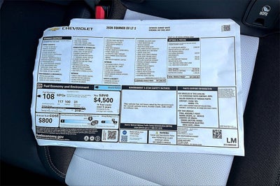 2026 Chevrolet Equinox EV LT