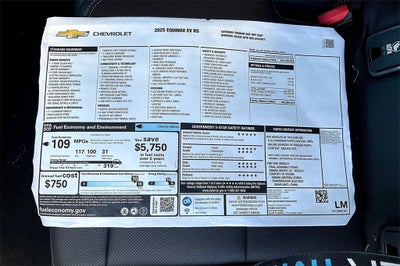2025 Chevrolet Equinox EV RS