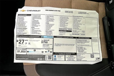 2026 Chevrolet Equinox ACTIV