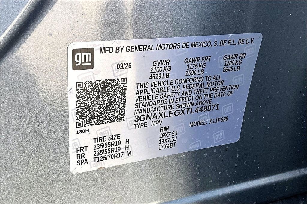 2026 Chevrolet Equinox RS