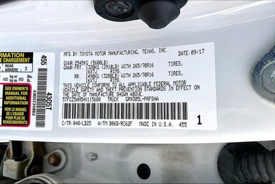 2017 Toyota Tacoma SR5