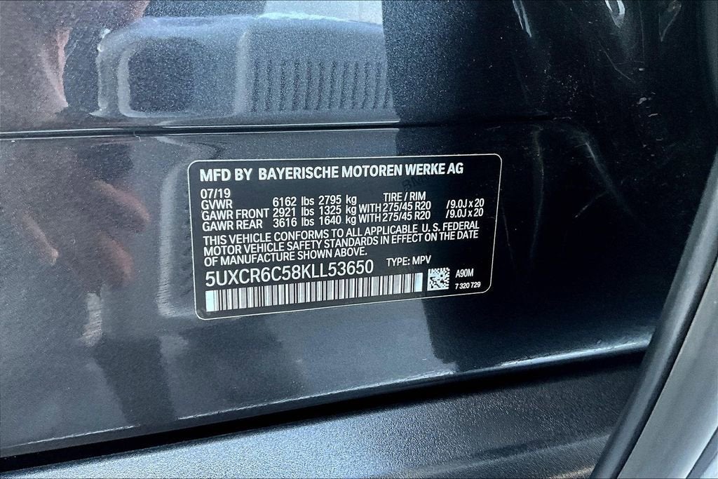 2019 BMW X5 xDrive40i