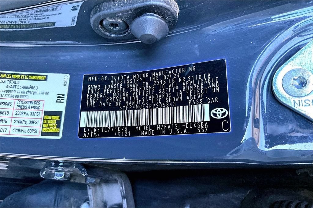 2024 Toyota Corolla SE