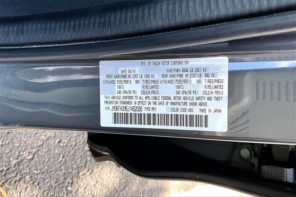 2018 Mazda Mazda CX-5 Touring