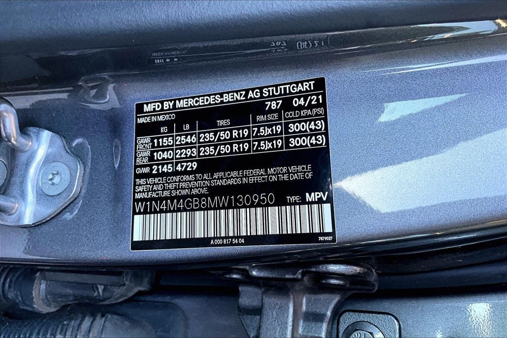2021 Mercedes-Benz GLB GLB 250